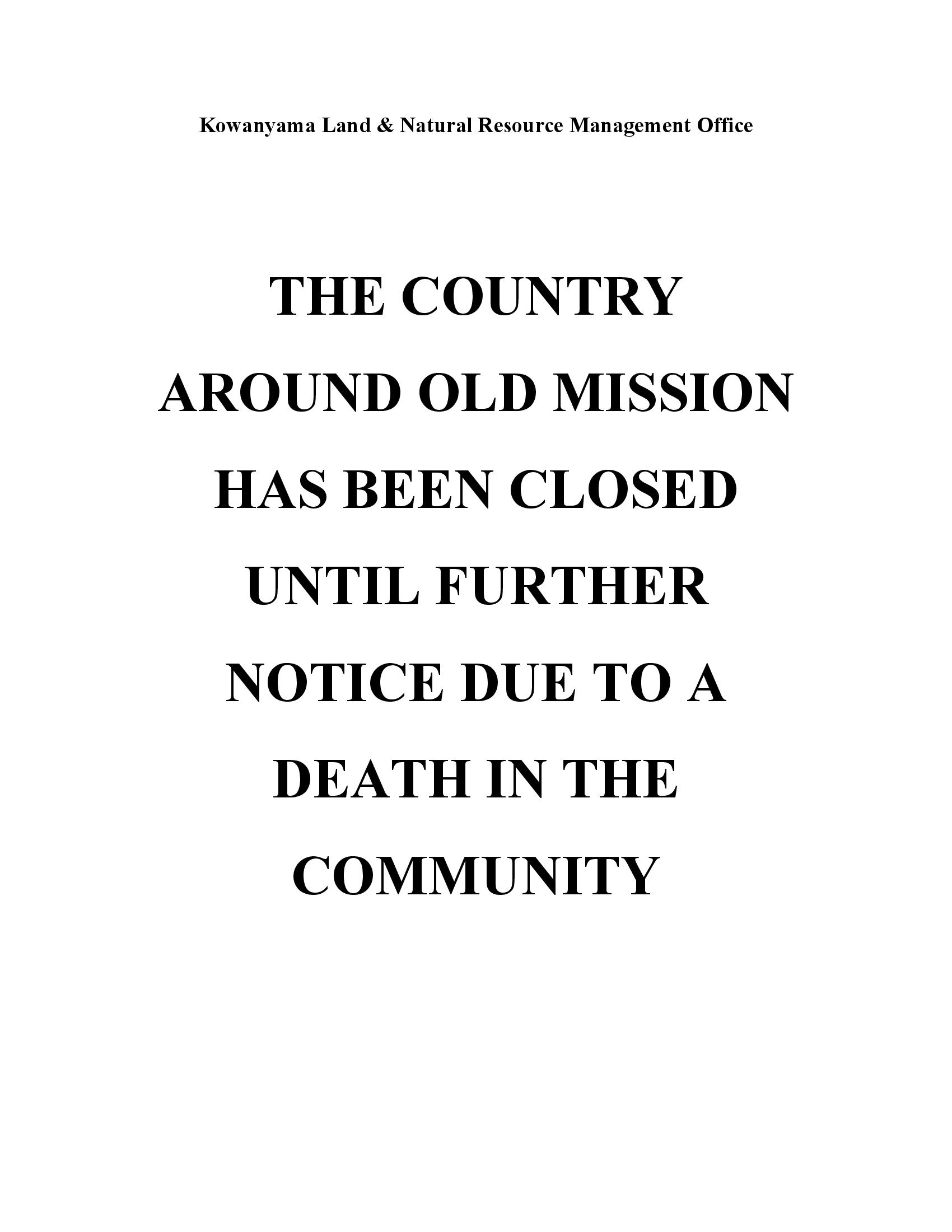 notice